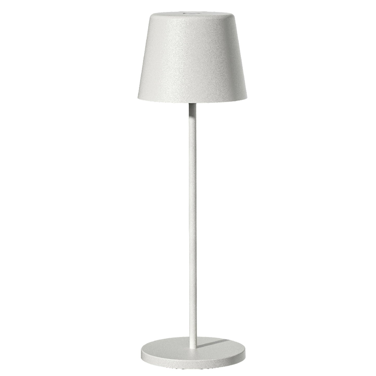 Table lamp touch wireless aluminum white dimmable white LED KELLY WHITE H39cm