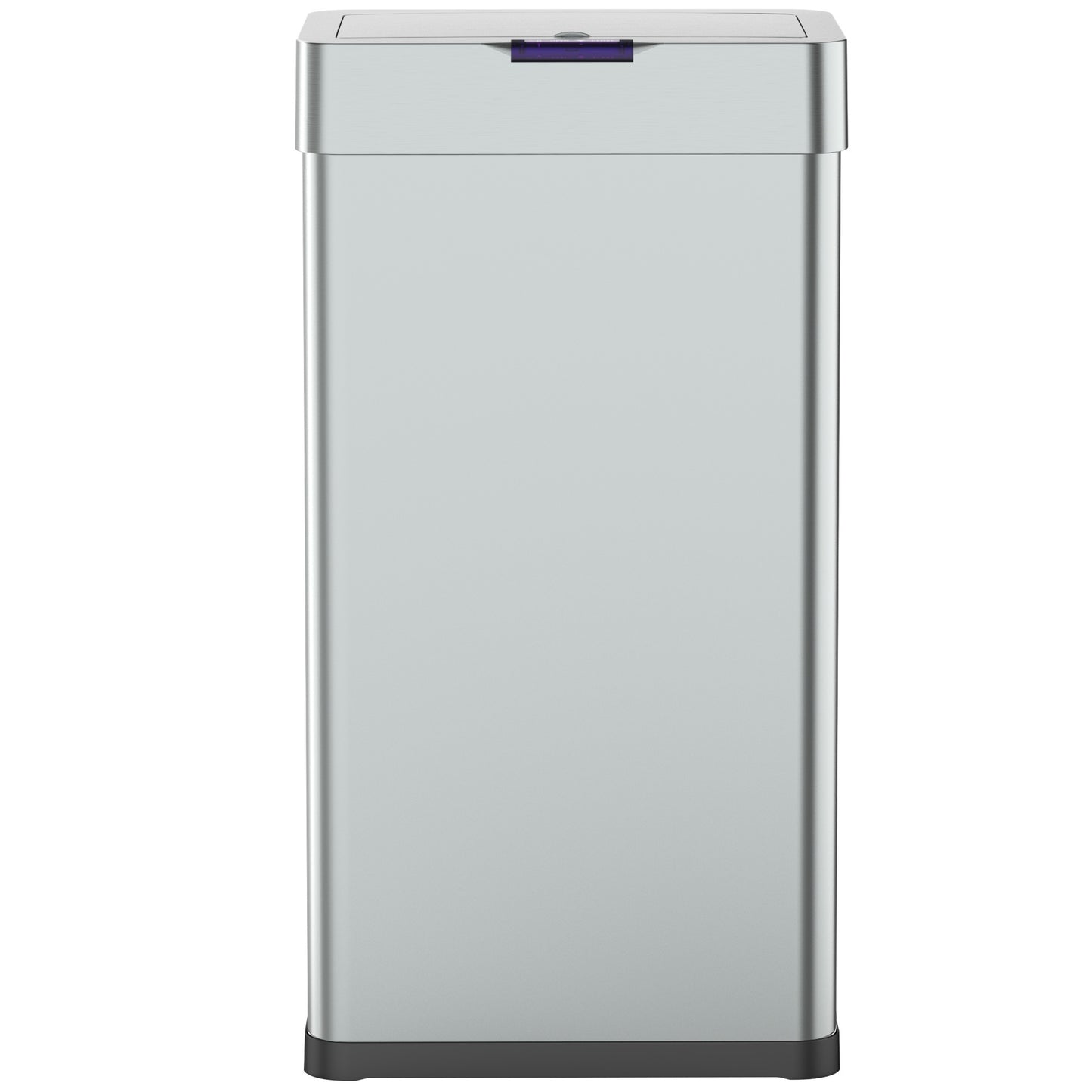 Poubelle de cuisine automatique design 90L DAYTONA en acier INOX avec cerclage
