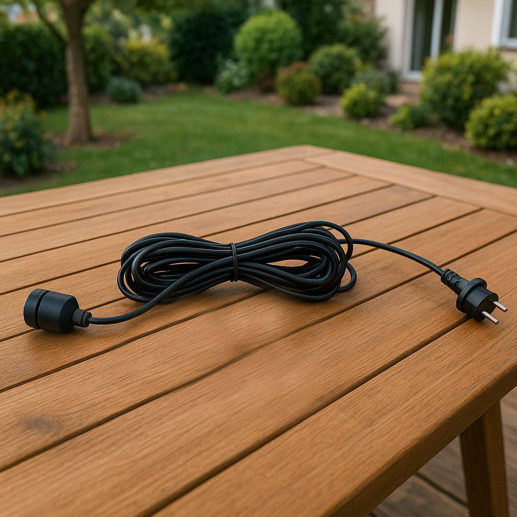 ENNA cable E27 socket length 5 meters for outdoor compatible with our lampshades