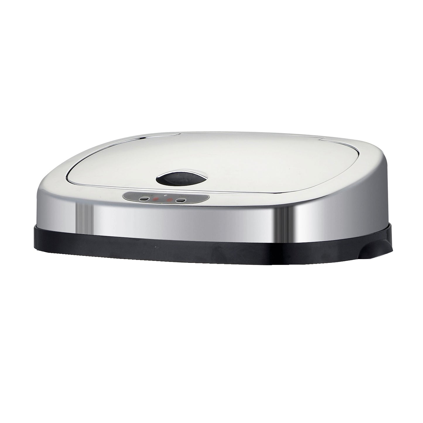 Rectangular automatic bin cover model LARGO Chrome