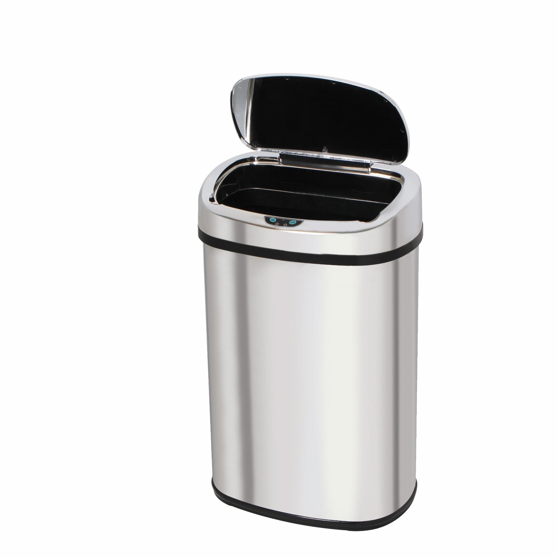 Poubelle de cuisine automatique 68L MAJESTIC grande capacité en acier INOX avec cerclage - REDDECO.com