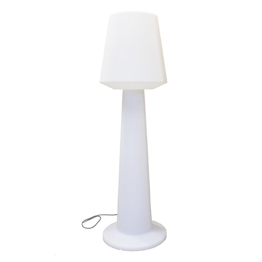 Lampadaire design lumineux filaire pour extérieur éclairage puissant LED blanc AUSTRAL H110cm culot E27 - REDDECO.com