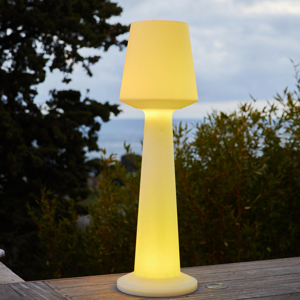 Wireless multicolored LED floor lamp AUSTRAL C110 H110cm with remote control