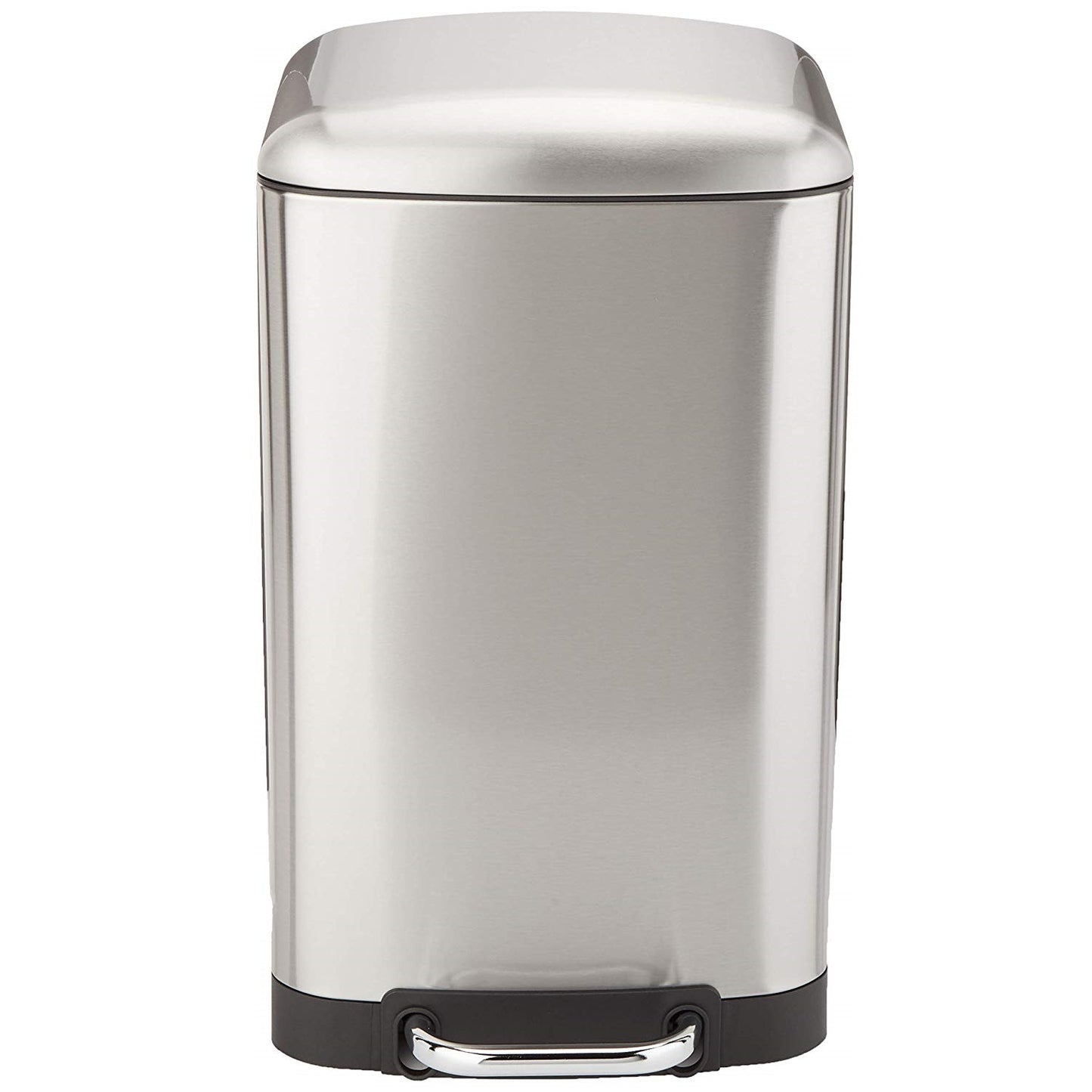 Poubelle de cuisine à pédale 30L Design GREENWICH en acier Inox avec seau couvercle bombé - REDDECO.com