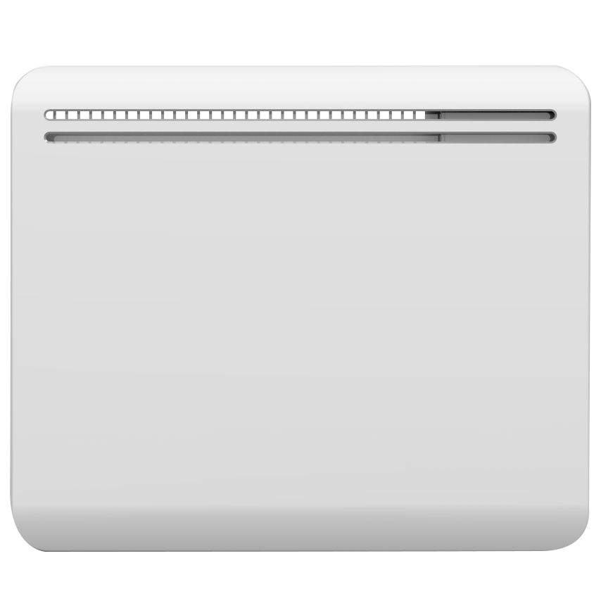 Dry inertia electric radiator CAST IRON block LCD screen 1000W ASPEN NF standard
