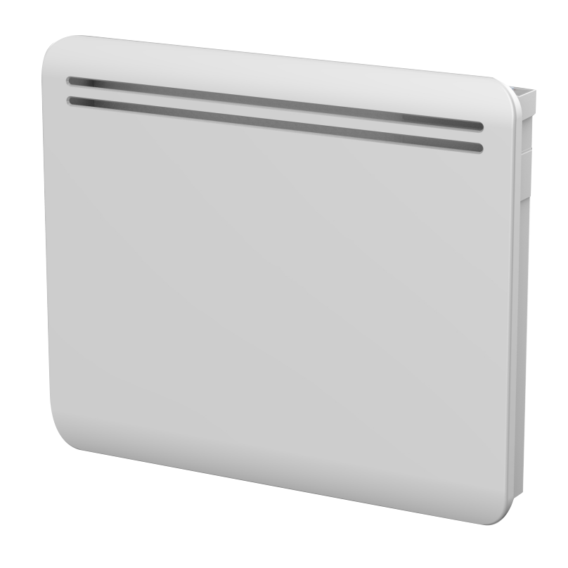 Dry inertia electric radiator CAST IRON block LCD screen 1000W ASPEN NF standard