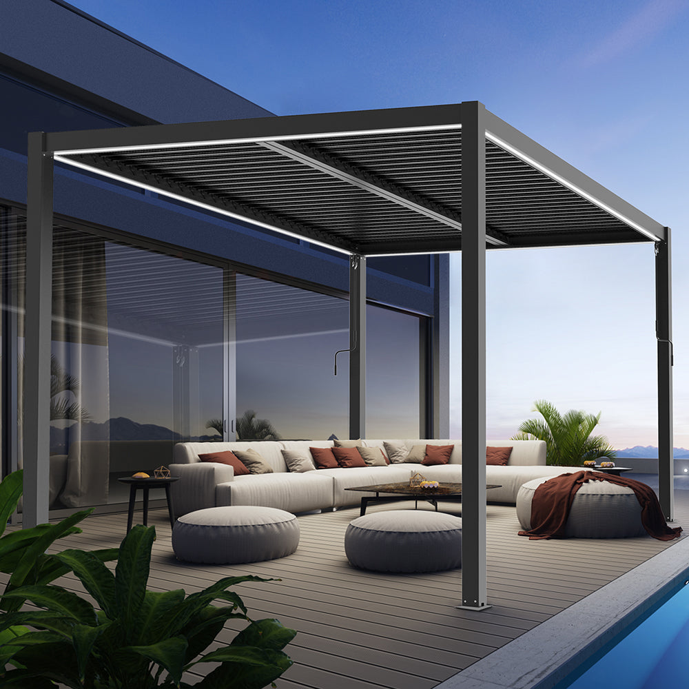 Pergola bioclimatique