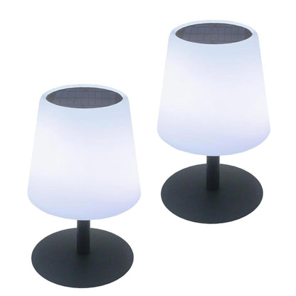 Solar powered and rechargeable LED table lamp warm white/white dimmable STANDY TINY SOLAR H25cm