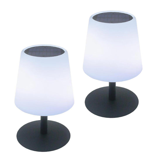 Solar powered and rechargeable LED table lamp warm white/white dimmable STANDY TINY SOLAR H25cm