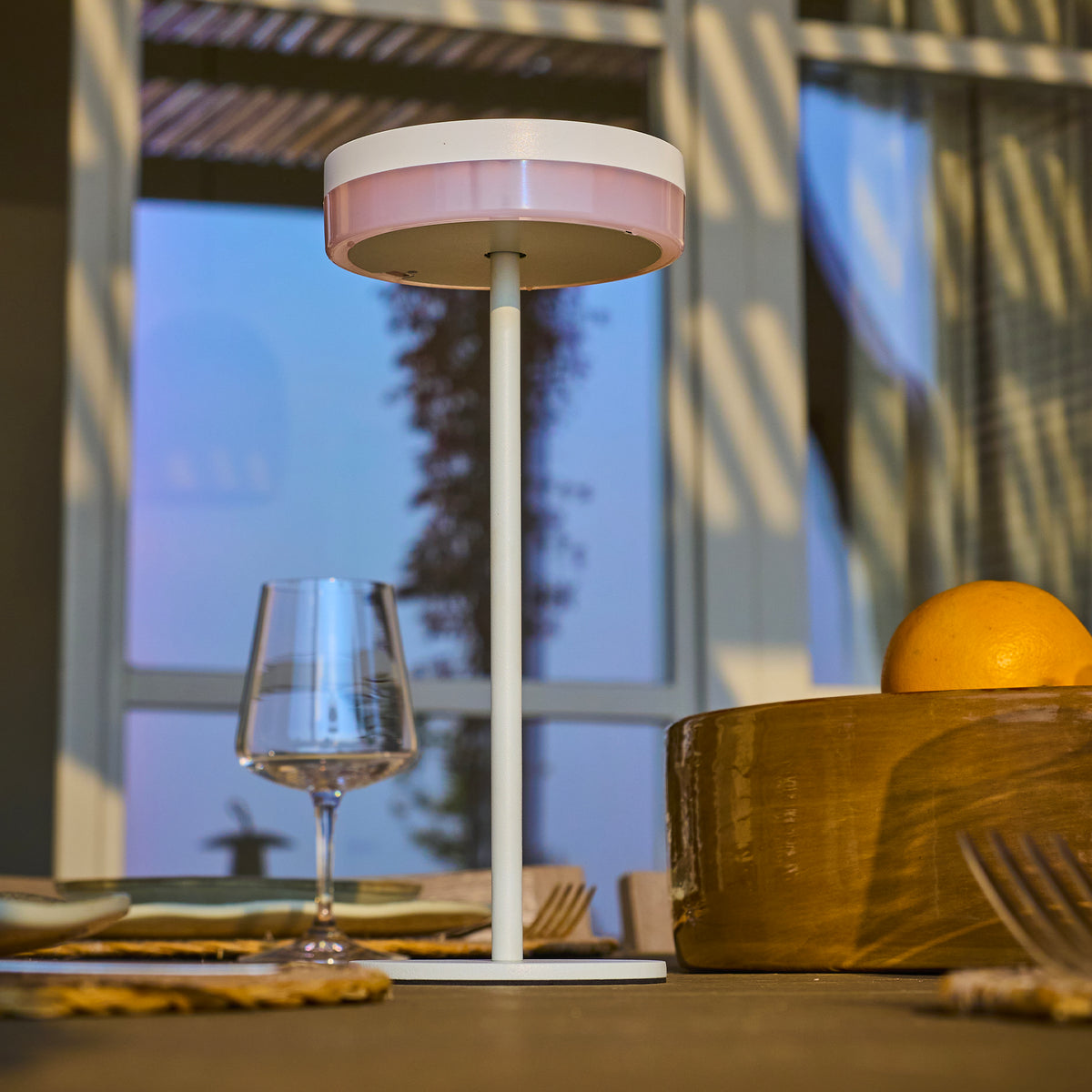 2 Lampe de table solaire VIVIA MINI H27CM