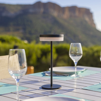 2 Lampe de table solaire VIVIA MINI H27CM