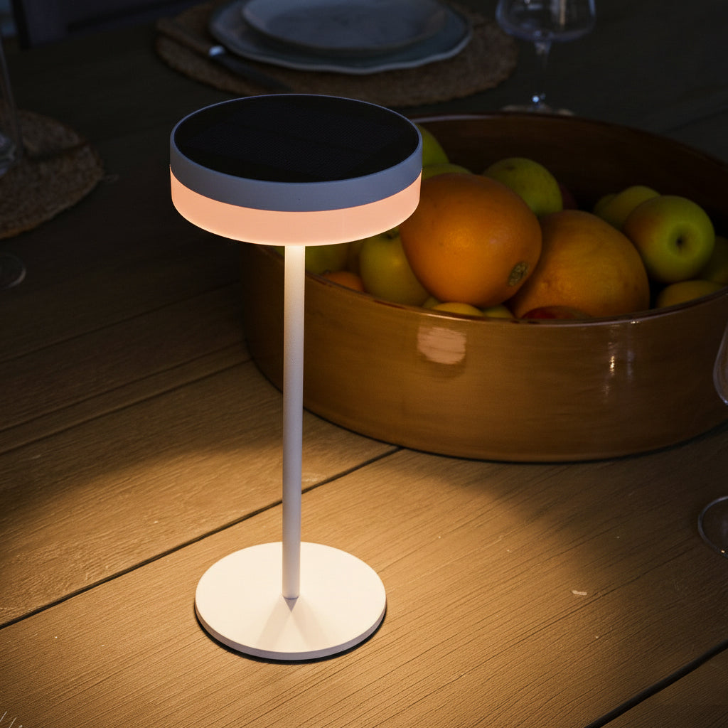 2 Lampe de table solaire VIVIA MINI H27CM