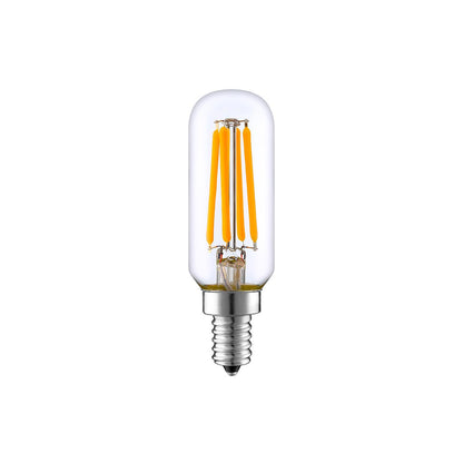 Pack of 100 LED filament bulb E14 warm white PLUTON T25 4W H9cm