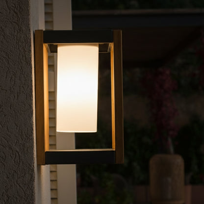 Applique murale décorative avec base LED solaire rechargeable LED blanc chaud SERAPHINA WALL H31cm