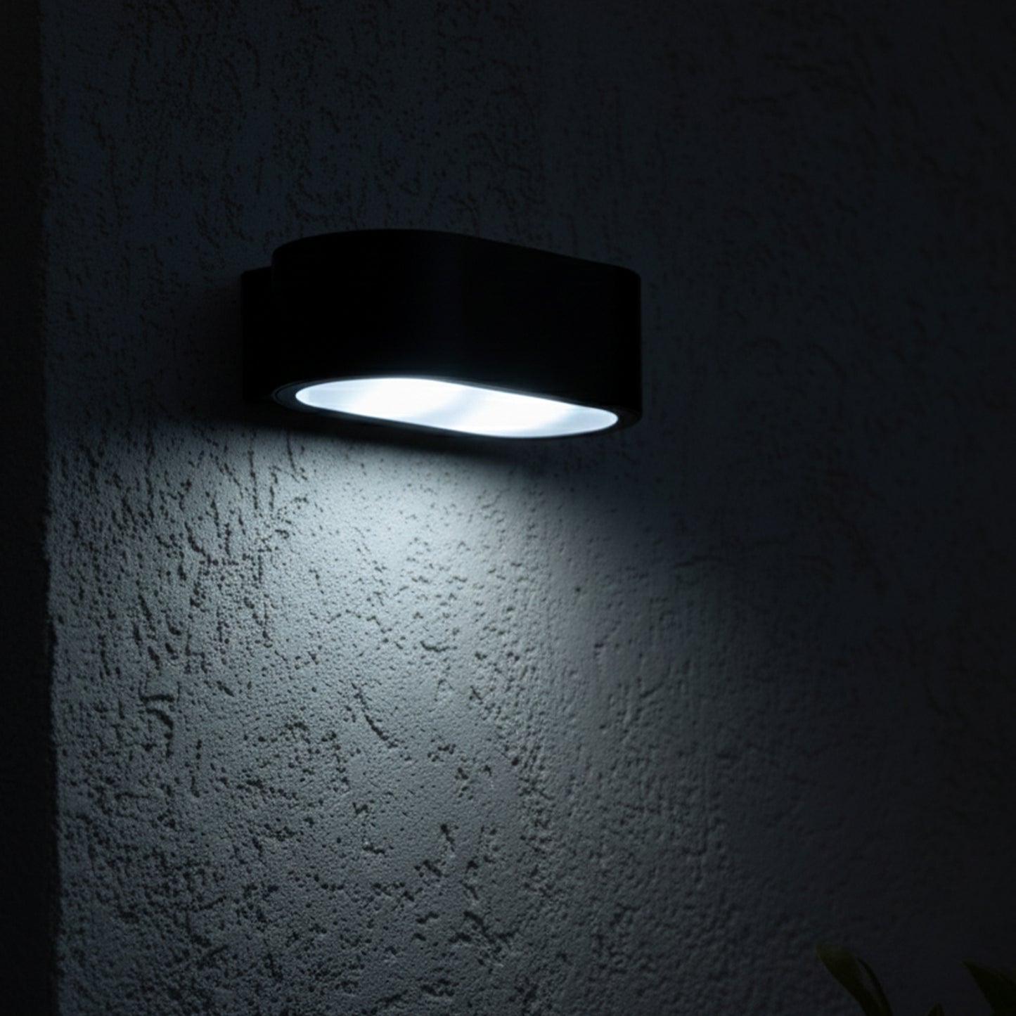 Applique murale solaire avec détecteur de mouvement LED blanc froid NOXIS WALL H6cm