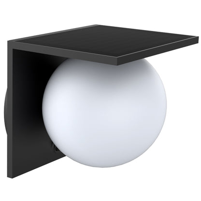 Applique murale solaire avec détecteur de mouvement LED blanc froid BOLLY WALL H14cm