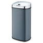 Automatic kitchen bin 42L LARGO Matte gray in stainless steel with strapping