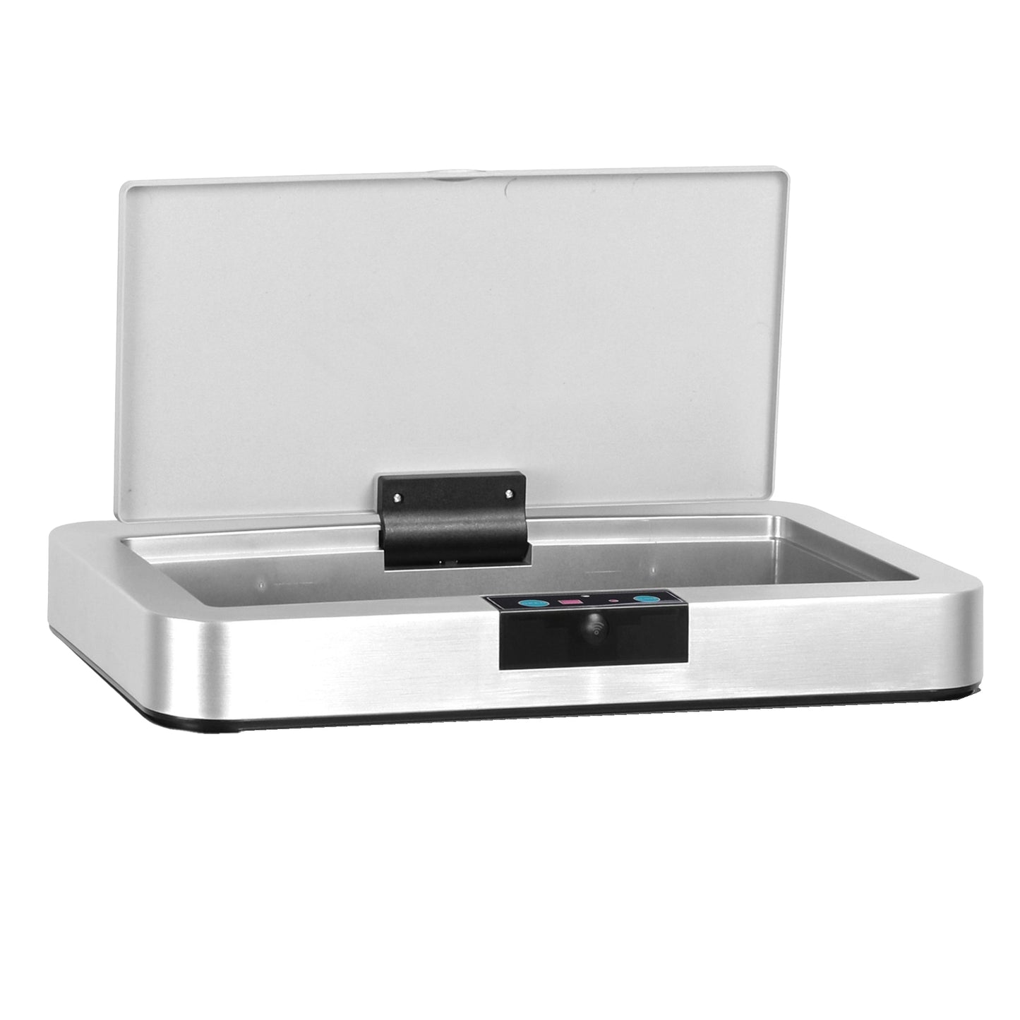 Rectangular automatic bin cover model DAYTONA 60L Chrome