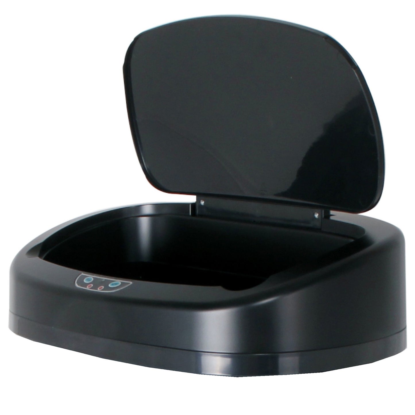 Rectangular Automatic Bin Lid Model MAJESTIC BLACK Black