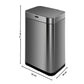 Design automatic kitchen bin 60L UPPER in stainless steel with strapping