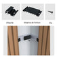 Garden fence kit with blackout composite wood and aluminum panels - extension 1.85 x 1.87 m