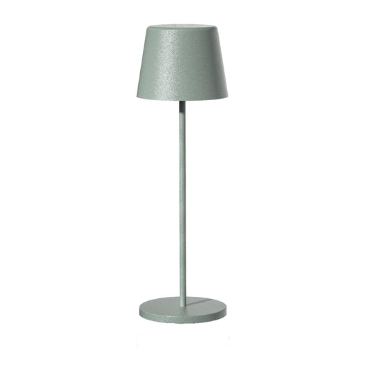 KELLY OLIVE H38cm dimmable table lamp touch wireless aluminum green white LED