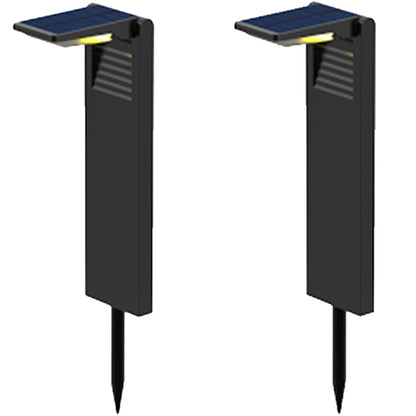 Set of 2 cold white LED solar beacons for planting 2x OSTRY H41cm