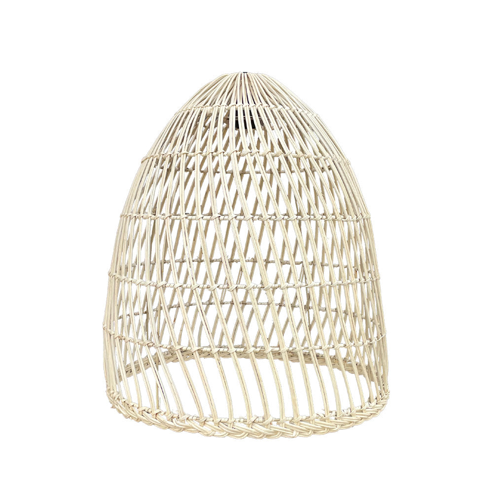 PAULO INDOOR lampshade in natural rattan bohemian style for electric mount E27 H45cm