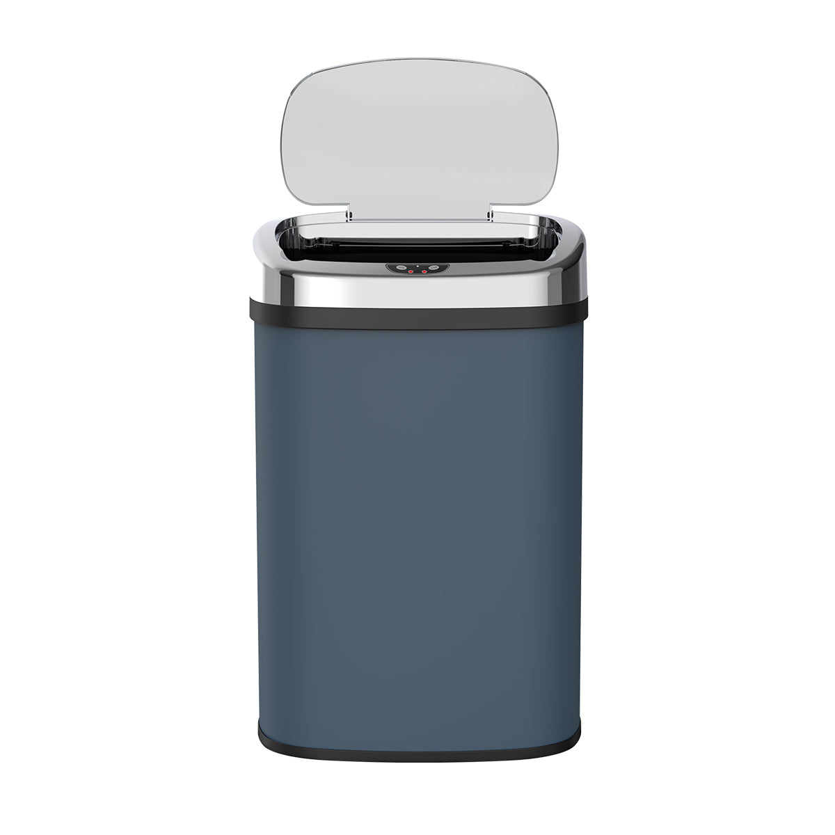 Automatic kitchen bin 58L MAJESTIC large capacity in stainless steel with strapping