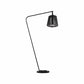 Lampadaire lumineux solaire pied deporté et abat-jour détachable LED blanc chaud RAYGLOW H176cm