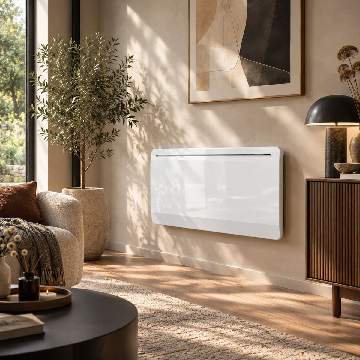 ROSWELL CERAMIC dry inertia electric radiator with LCD screen 2000W