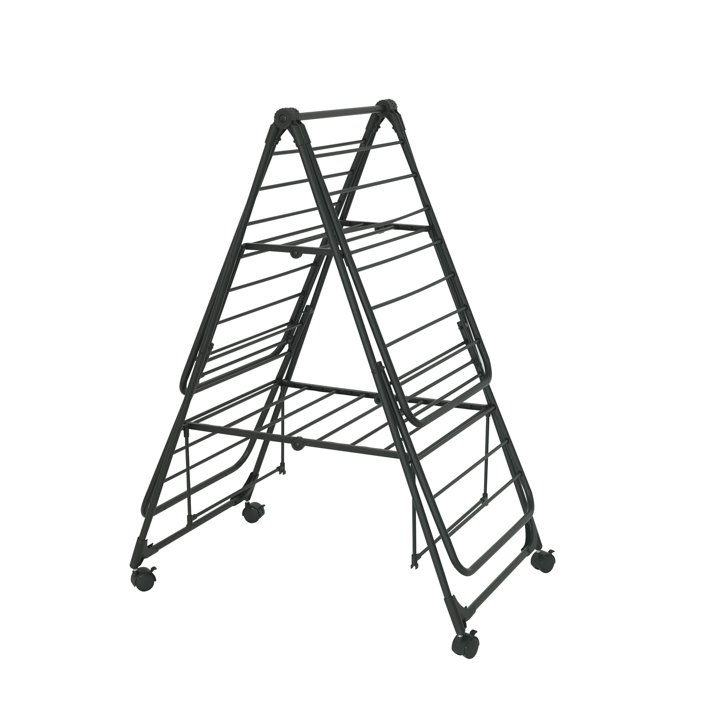 Séchoir à linge pliable étendoir multifonction 26M ALBA Couleur noir