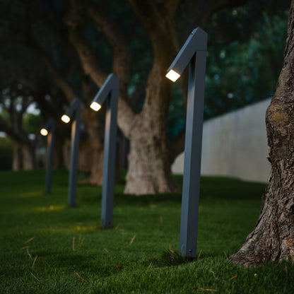 Balise solaire à fixer ou à planter LED blanc chaud SOLTEK TALL H56cm