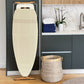 TAIGA wooden ironing board 130x47 H91cm high quality with iron rest and central steamer rest