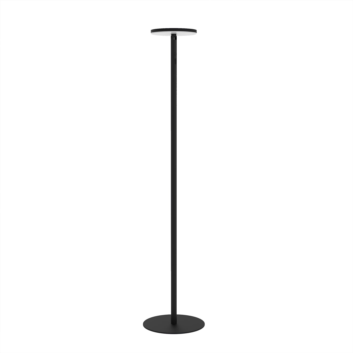 Solar and rechargeable floor lamp with metal foot LED warm white / dimmable white STANDY SOLAR H150cm