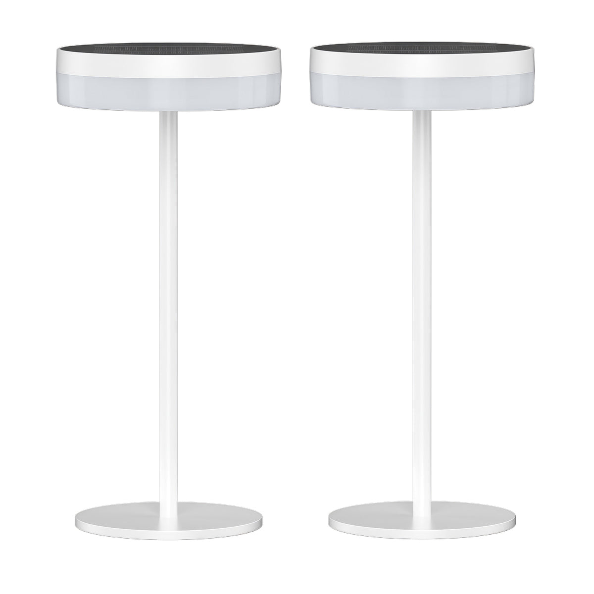 2 Lampe de table solaire VIVIA MINI H27CM