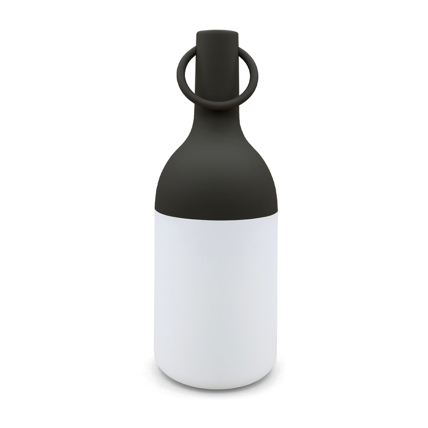 Lanterne sans fil LED blanc chaud ELO MINI NOIRE H22cm
