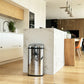 Automatic kitchen bin 42L LARGO in stainless steel with strapping