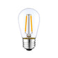 Set of 10 LED filament bulb E27 warm white XENA E27 S45 2W H10cm