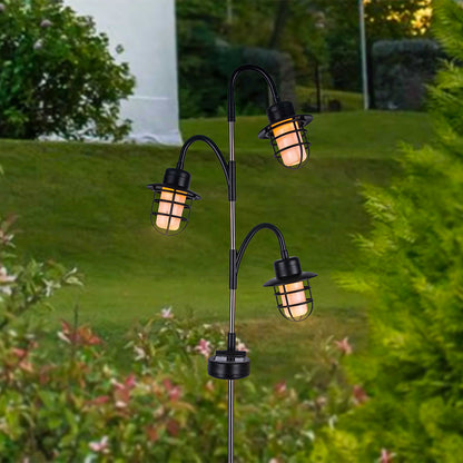 Decorative solar light LED warm white BERRY SPIKE H74cm