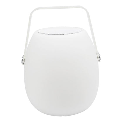 Baladeuse enceinte bluetooth sans fil LED blanc/multicolore dimmable SO PLAY H30cm avec télécommande - REDDECO.com