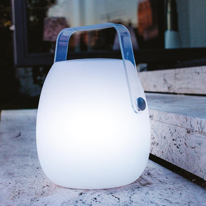 Baladeuse enceinte bluetooth sans fil LED blanc/multicolore dimmable SO PLAY H30cm avec télécommande - REDDECO.com