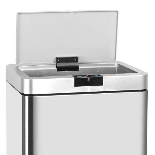 Rectangular automatic bin cover model DAYTONA 60L Chrome