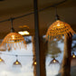 Outdoor light garland exotic straw shade 10 warm white LED E27 socket bulbs HAWAII LIGHT 6m