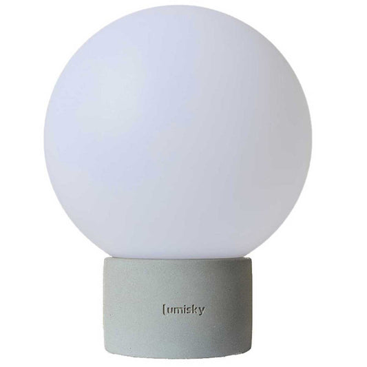 Touch table lamp gray concrete foot warm white LED/dimmable TERRA CONCRETE H25cm