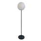 Rechargeable luminous floor lamp with metal foot Scandinavian design LED warm white/white dimmable LUNY TALL H150cm