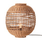 ESMA table lamp in natural rattan with E27 socket H42 cm
