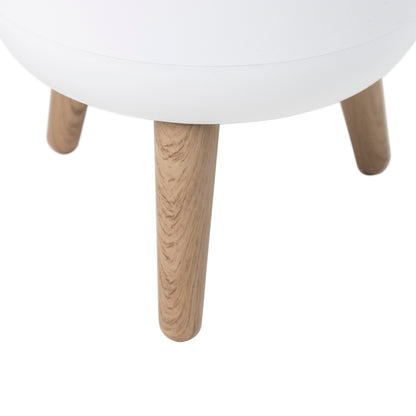 MALMO touch 7L bathroom floor trash can Wood color