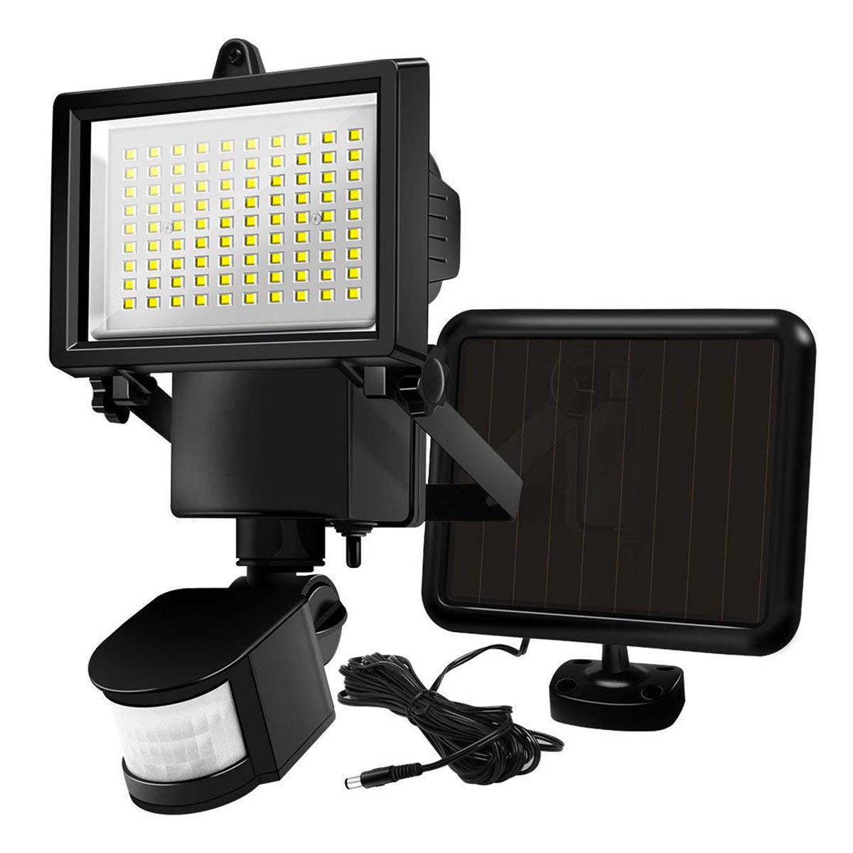 Projecteur solaire sensor COOPER Noir 1000LM – REDDECO.COM