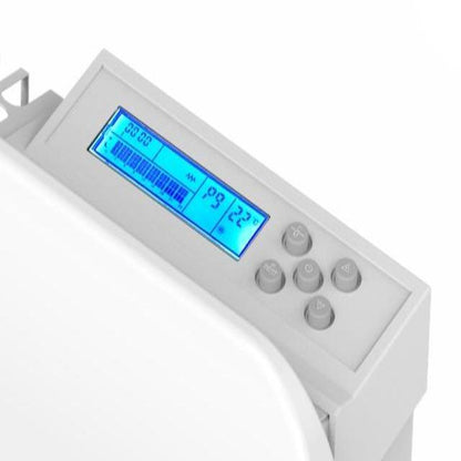 Electric heater with dry inertia CERAMIC LCD screen 1500W POWELL Standard NF